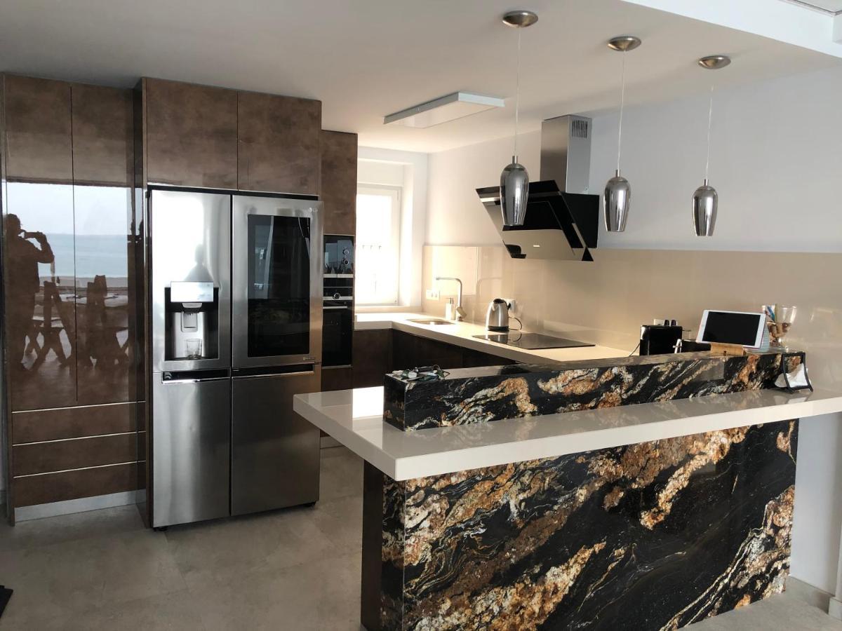 Magnifique Appartement Avec Une Incroyable Vue Sur Mer 托雷莫利诺斯 外观 照片
